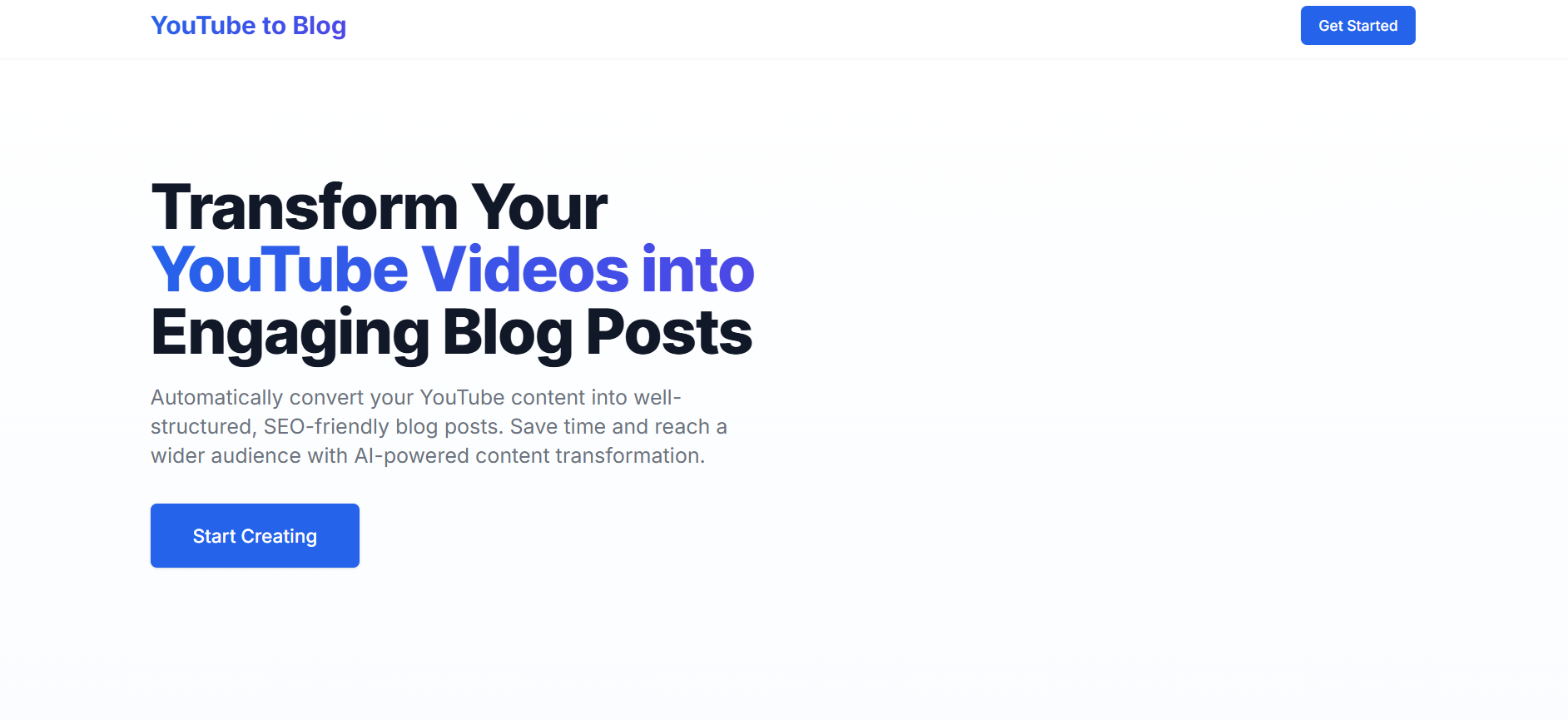 Youtube2Blog